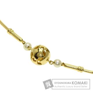 ミキモト(MIKIMOTO)のMIKIMOTO パール 真珠 チョーカー ネックレス K18YG レディース(ネックレス)