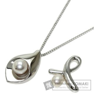 タサキ(TASAKI)のTASAKI パール 真珠 トップ 2点セット ネックレス SV レディース(ネックレス)