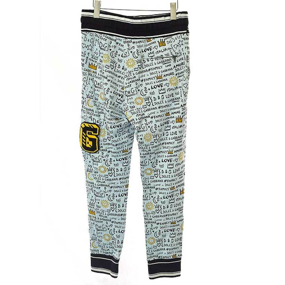 ドルチェ&ガッバーナ 18SS ロゴグラフティスウェットパンツ