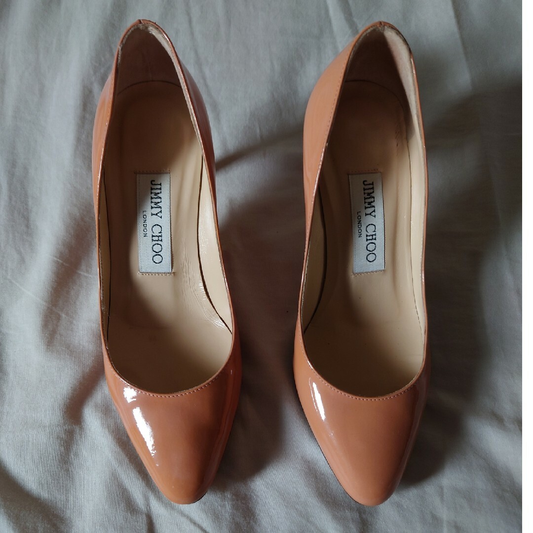 JIMMY CHOO - 値下げ9800円→4980円ジミーチュウ エナメルパンプス