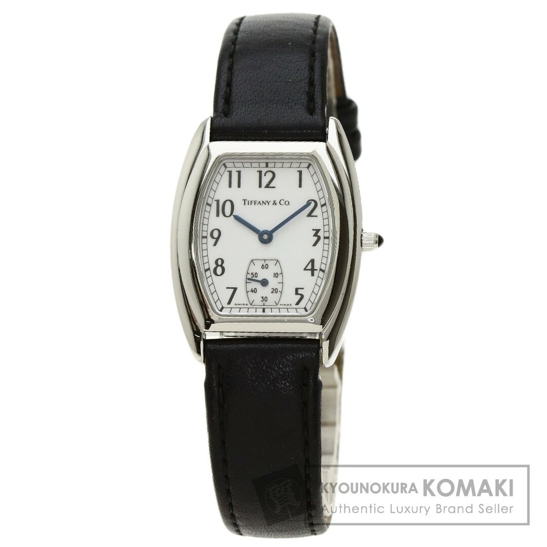 TIFFANY&Co. クラシック スモールセコンド 腕時計 SS 革 レディース