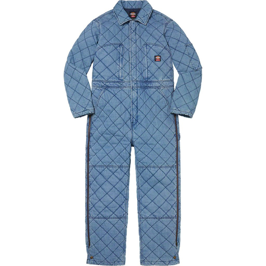 Supreme(シュプリーム)の Supreme Dickies QuiltedDenimCoverall XL メンズのメンズ その他(その他)の商品写真