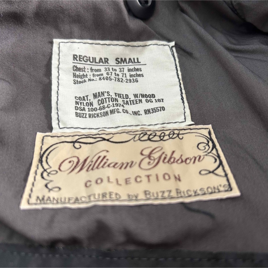 Buzz Rickson's - BUZZ RICKSON'S M-65 ブラック WILLIAM GIBSONの通販