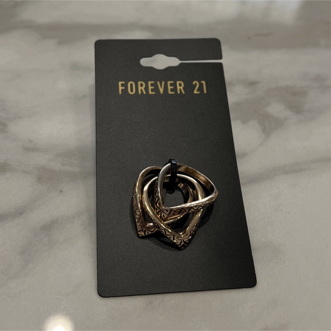 FOREVER 21(フォーエバートゥエンティーワン)のフォーエバー21 リングセット レディースのアクセサリー(リング(指輪))の商品写真