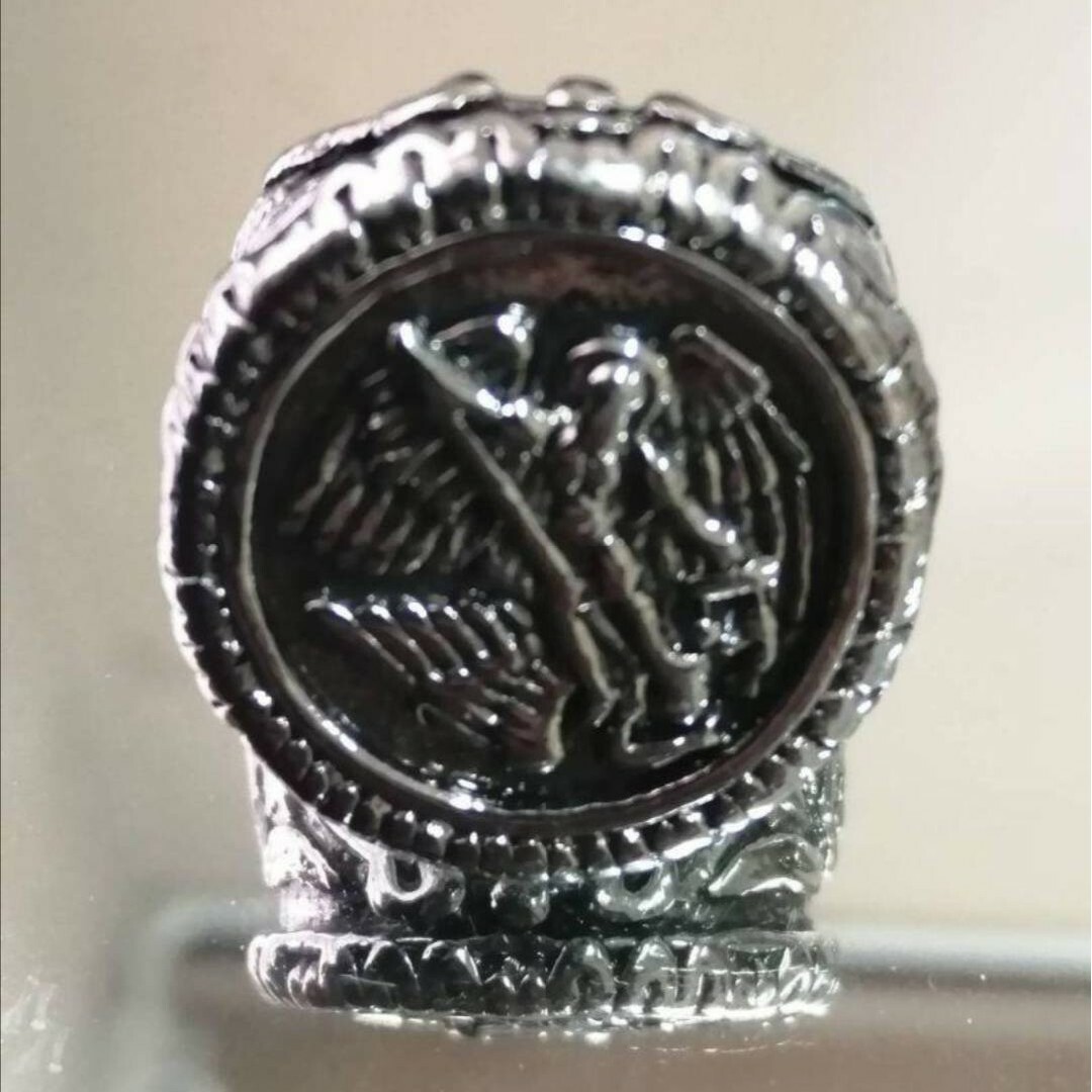 【SALE】リング メンズ レディース シルバー エンジェル 天使 指輪 20号 レディースのアクセサリー(リング(指輪))の商品写真