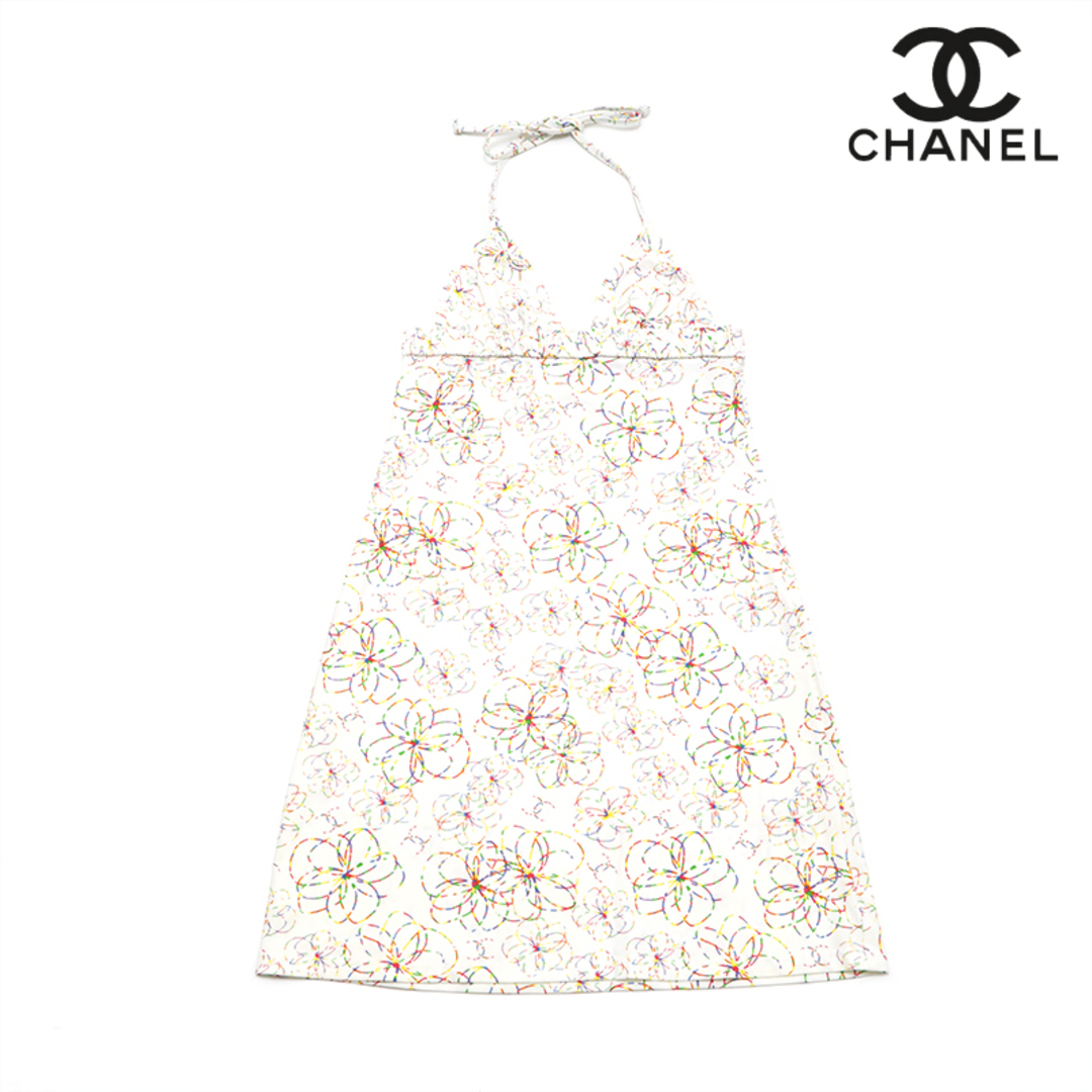 シャネル CHANEL マイヨ 水着 ワンピース ナイロン