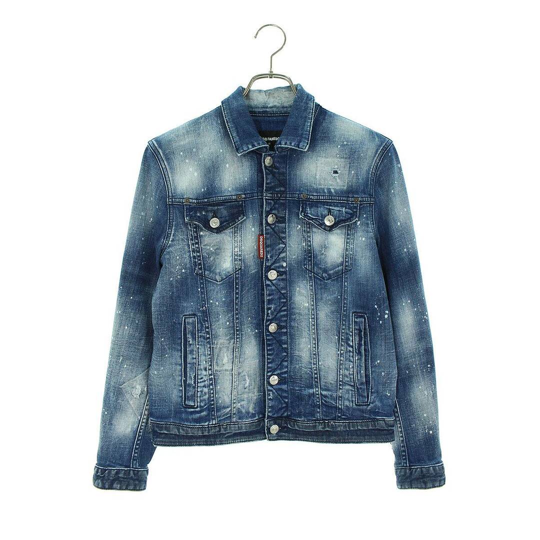 DSQUARED2 - ディースクエアード 21SS SPLATTER DENIM JACKET