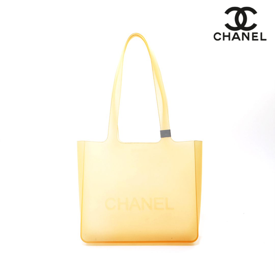 シャネル CHANEL ラバー トート ハンドバッグ