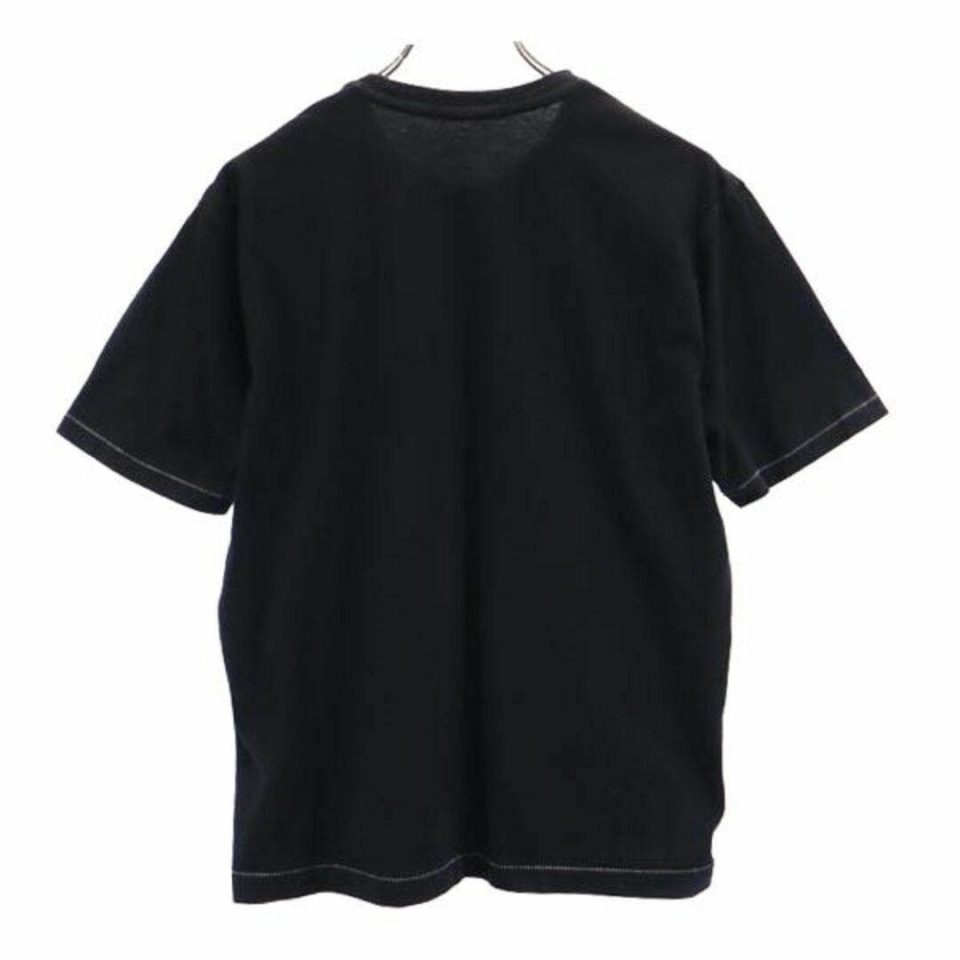 イッセイミヤケ 日本製 プリント 半袖 Tシャツ 2 ブラック系 ISSEY MIYAKE メンズ 【中古】 【230728】 メール便可