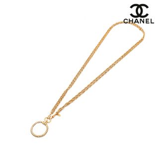 CHANEL クリア　ネックレス