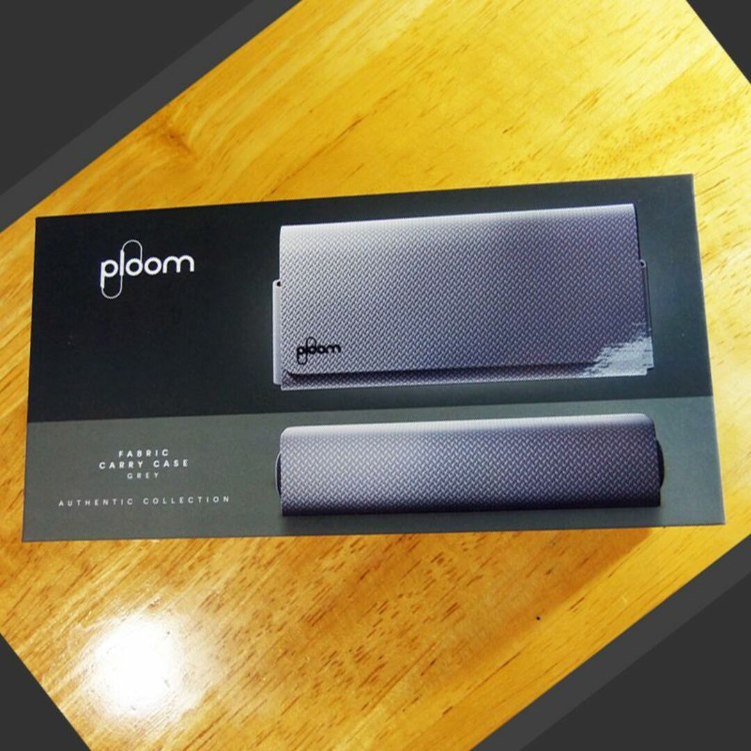 PloomTECH(プルームテック)の【未開封品】Ploom X ファブリック・キャリーケース＜グレイ＞ 箱抜き発送 メンズのファッション小物(タバコグッズ)の商品写真