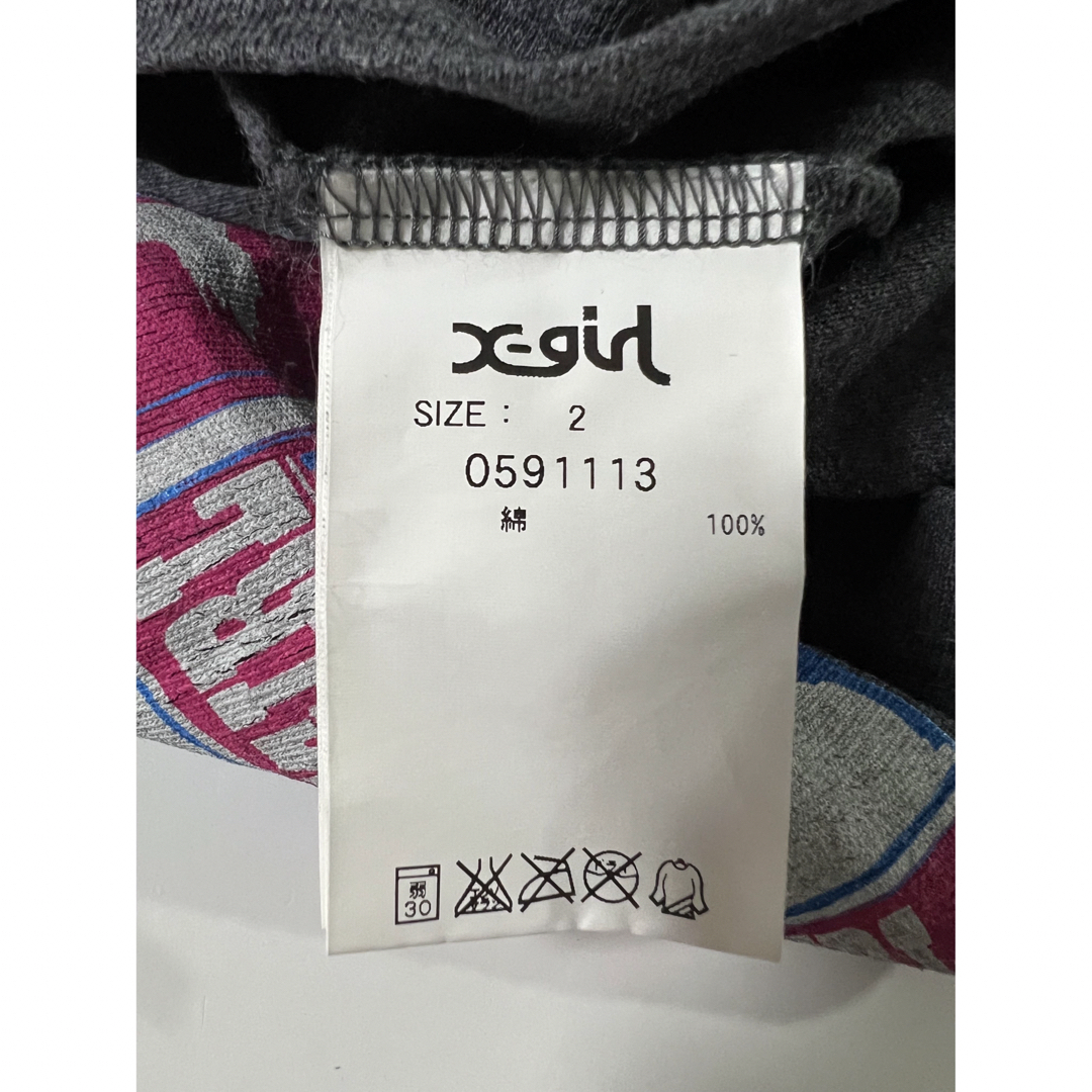 X-girl(エックスガール)のX-girl Tシャツ レディースのトップス(Tシャツ(半袖/袖なし))の商品写真