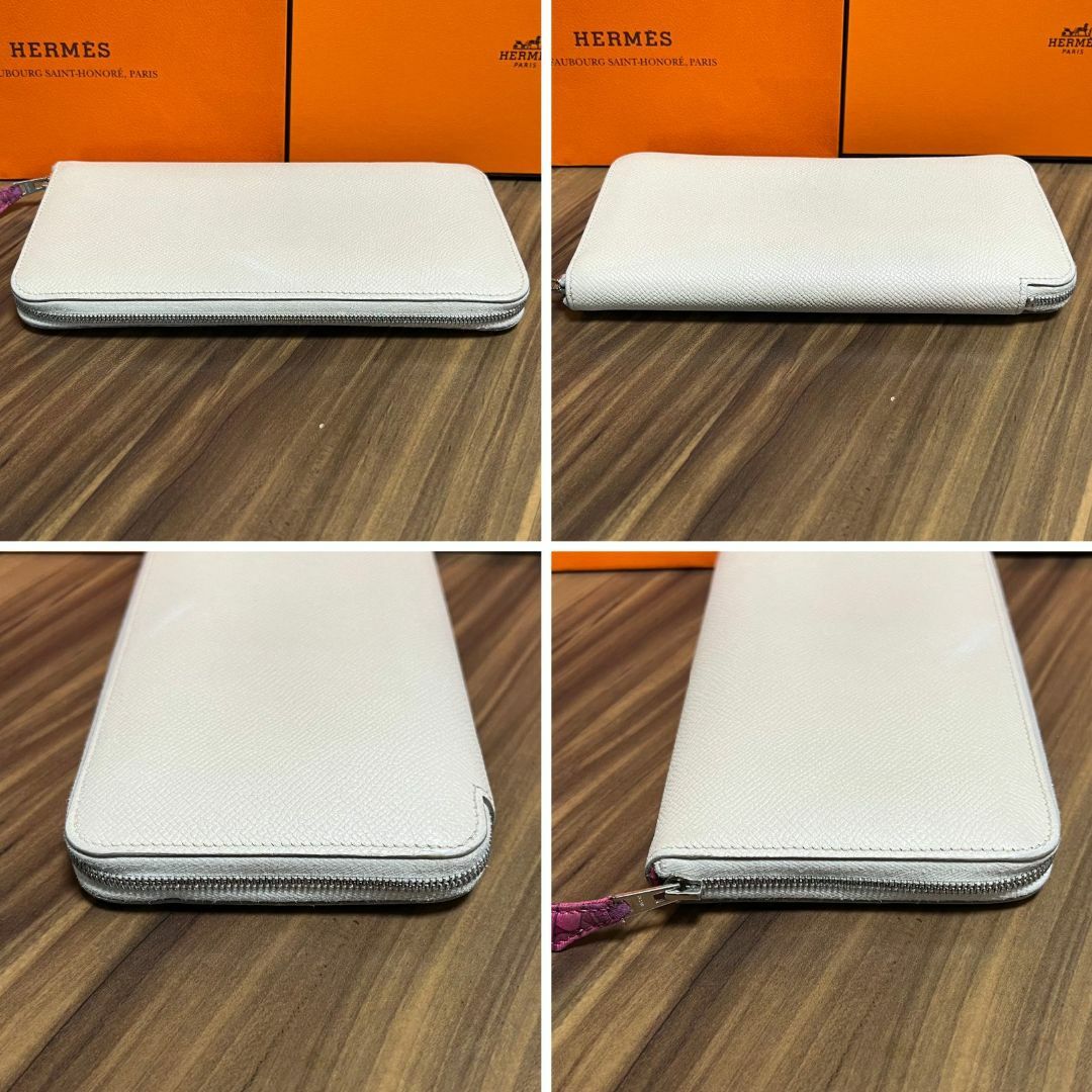 ⭐️美品⭐️HERMES エルメス 財布 アザップ シルクイン T刻印