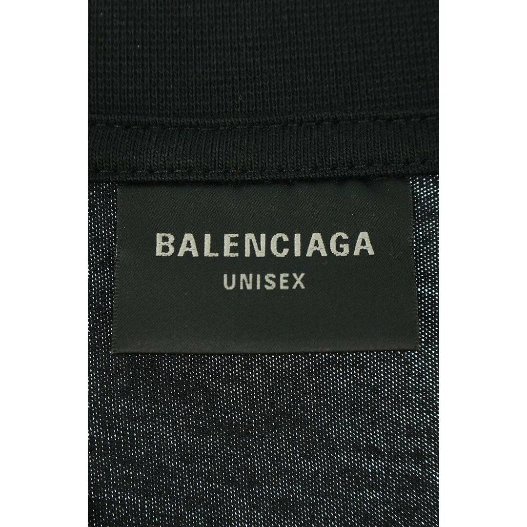バレンシアガ  23SS  720250 TLVF3 バック刺繍オーバーサイズ長袖カットソー  メンズ 1