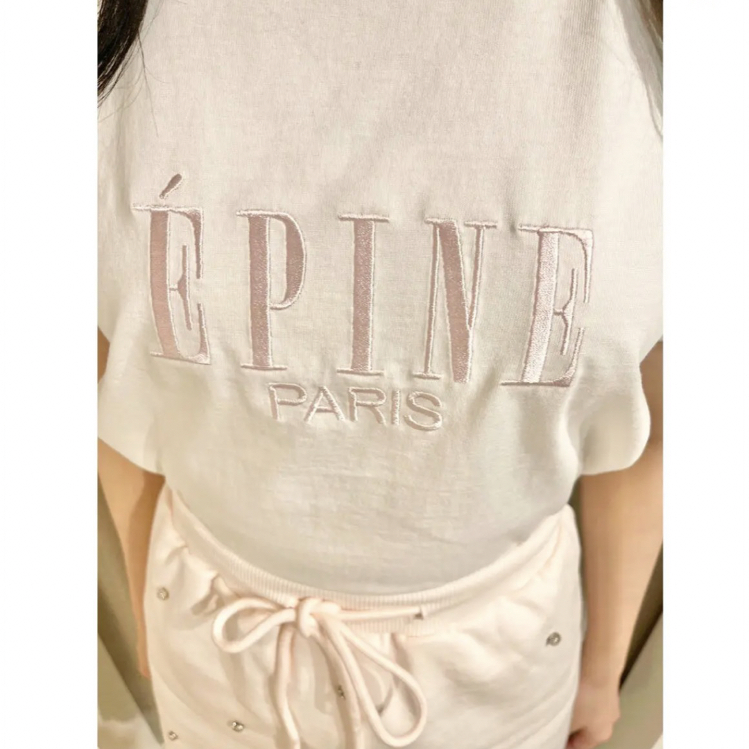 ÉPINE PARIS embroidery tee Tシャツ　新品 1