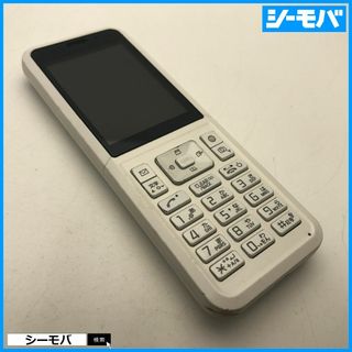 882 SIMフリー softbank Simply B 701SI 中古 白(携帯電話本体)