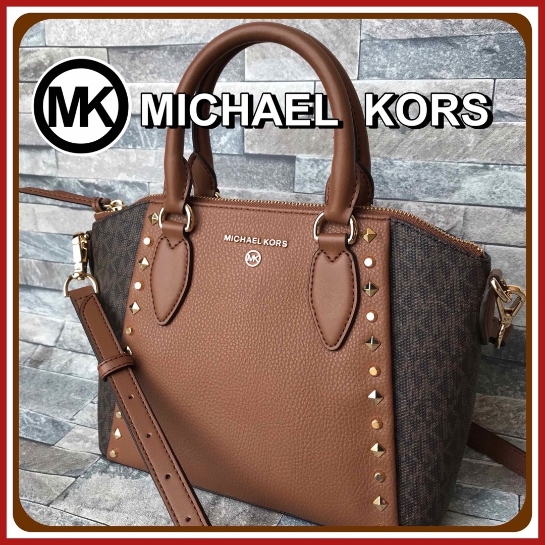 【新品】2WAYシグネチャー バッグ《MICHAEL KORS マイケルコース》