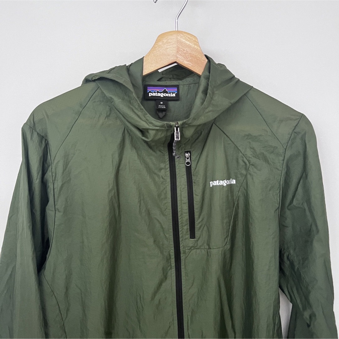 パタゴニア（patagonia）フーディニジャケット Mサイズ 蛍光グリーン