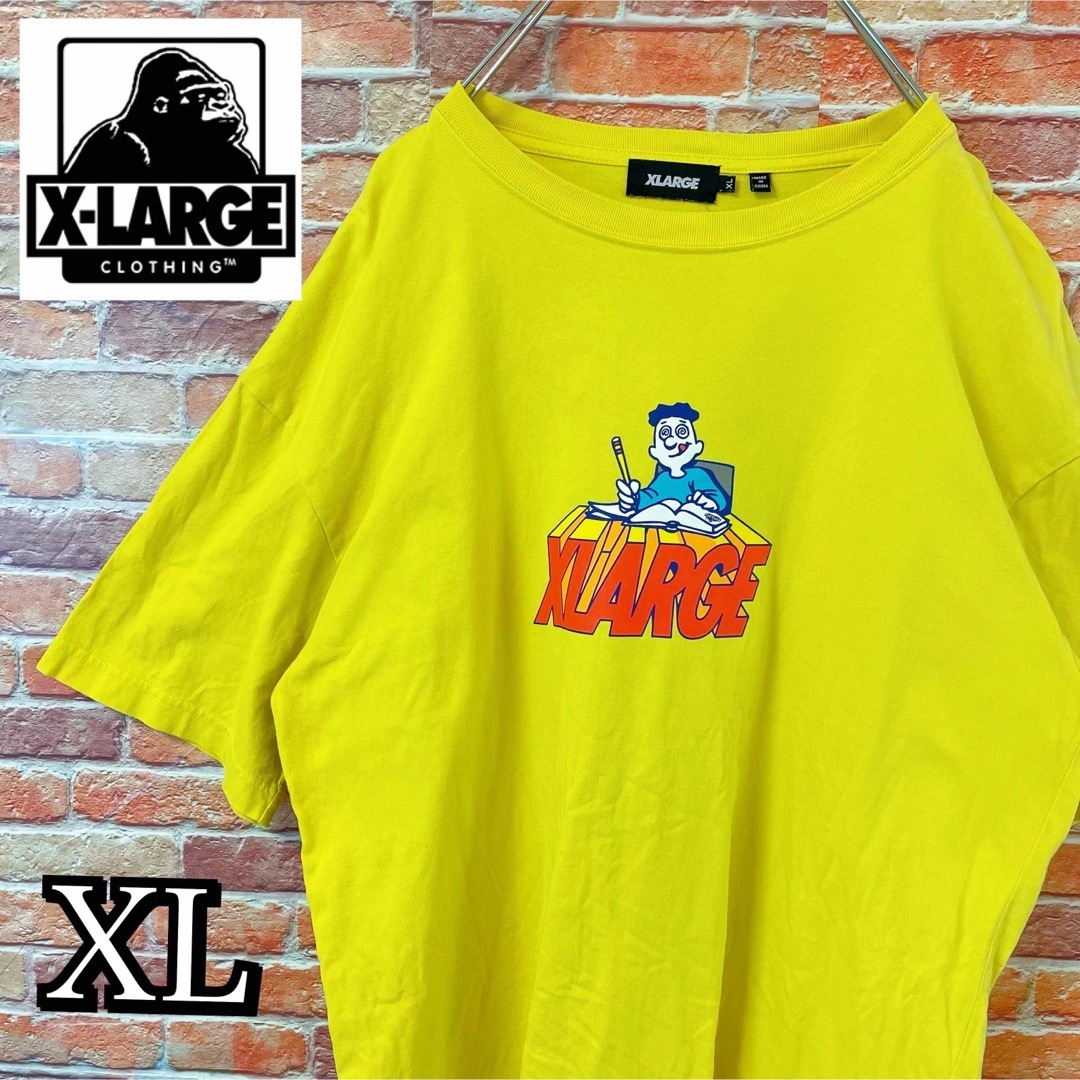 LEX XLARGE S/S TEE Sサイズ 黄色