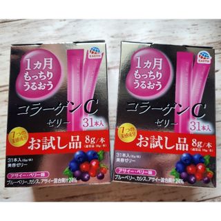 アースセイヤク(アース製薬)のアース製薬　コラーゲンCゼリー&プラセンタCゼリー　お試し品　4箱分(その他)