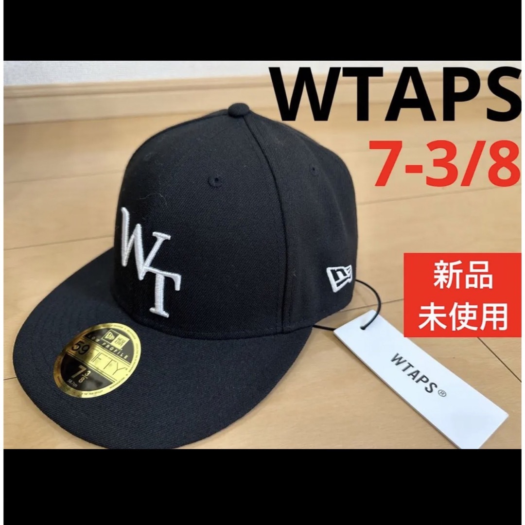 【新品未使用】WTAPS NEW ERA NEWERA BLACK 7-3/8メンズ