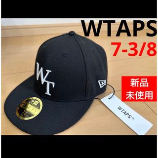 ダブルタップス(W)taps)の【新品未使用】WTAPS NEW ERA NEWERA BLACK 7-3/8(キャップ)