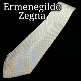 エルメネジルドゼニア(Ermenegildo Zegna)のエルメネジルドゼニア ドット ライトグリーン ネクタイ A106-U24(ネクタイ)