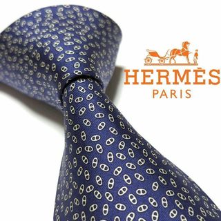 お値下げ　出来るオトコに変身　美品　エルメス　HERMES   ネクタイ