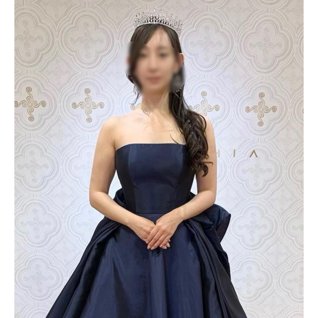 ◆Love tiara ラブティアラ　ジルコニアティアラ ハンドメイドのウェディング(ヘッドドレス/ドレス)の商品写真