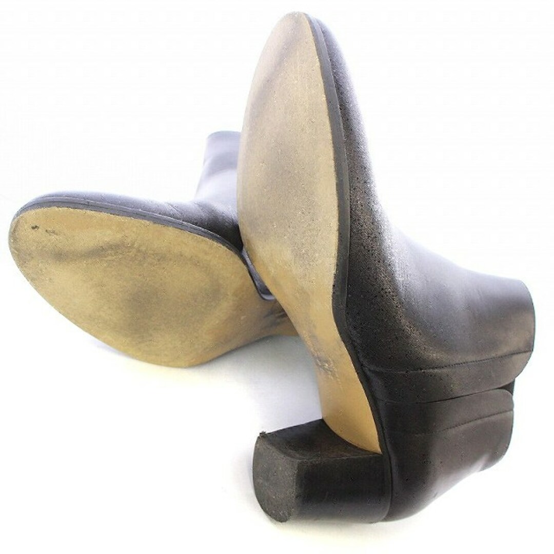 Odette e Odile(オデットエオディール)のオデットエオディール アローズ ショートブーツ サイドゴア ヒール 24.5cm レディースの靴/シューズ(ブーツ)の商品写真