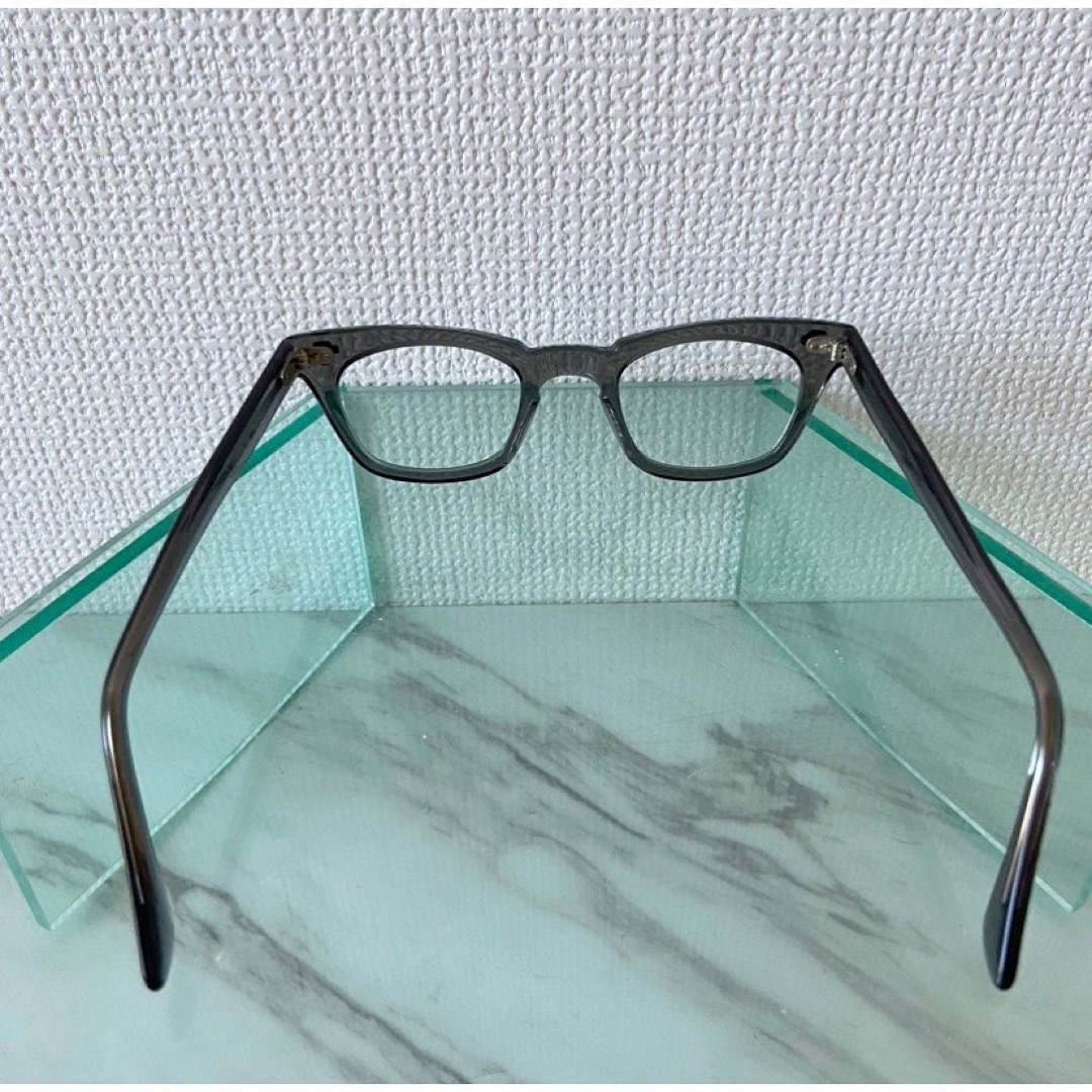希少小さめ 43/23程度 箱付き vintage titmus 眼鏡 メガネ