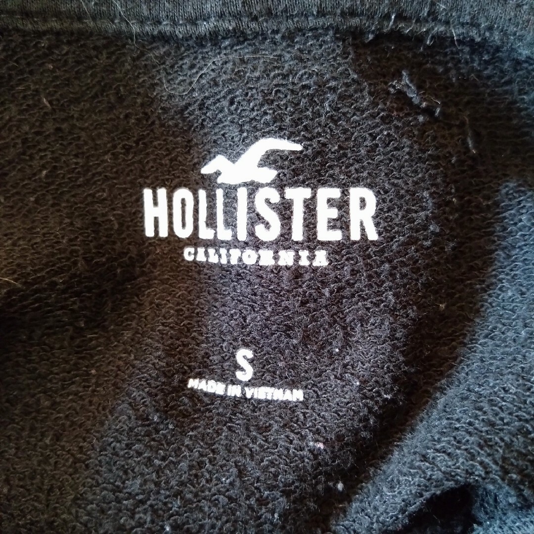 ホリスターHollisterジップパーカー新品スウェット送料無料ショート丈