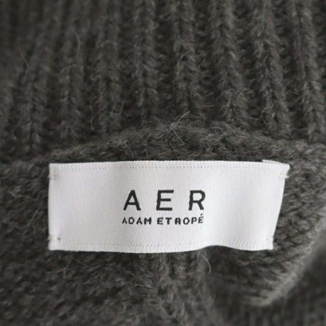 Adam et Rope'(アダムエロぺ)のアダムエロペ エーイーアール AER 22AW バックスリットニットセーター メンズのトップス(ニット/セーター)の商品写真