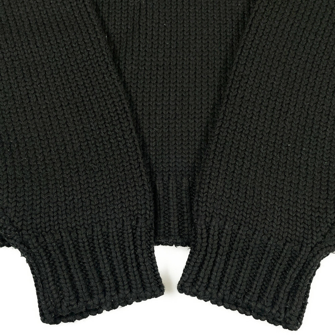 WTAPS ダブルタップス 22AW ARMT SWEATER クロスボーン ニットセーター ブラック サイズ4 正規品 / 31296