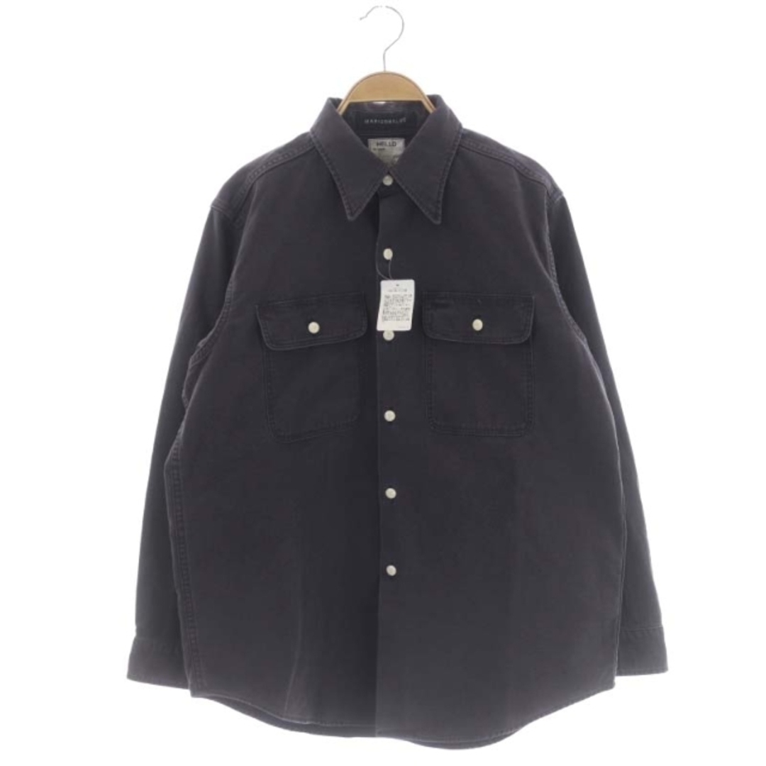 マディソンブルー HAMPTON BACK SATIN SHIRT シャツ 長袖