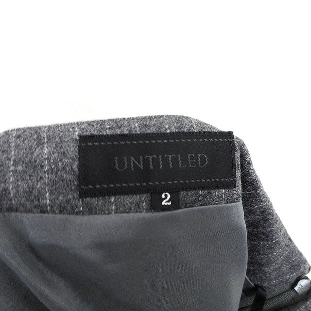 UNTITLED(アンタイトル)のアンタイトル UNTITLED フレア スカート ロング ミモレ丈 レディースのスカート(ロングスカート)の商品写真