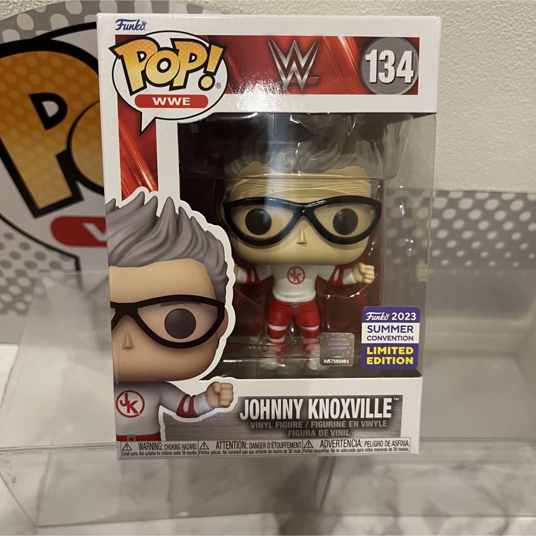 FUNKO(ファンコ)の夏コミコン2023限定FUNKO POP! WWE  ジョニーノックスビル限定 エンタメ/ホビーのおもちゃ/ぬいぐるみ(キャラクターグッズ)の商品写真