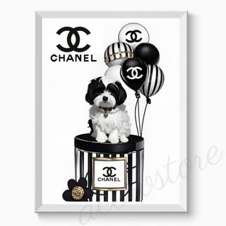 G042 アートポスター シャネル CHANEL オマージュ オリバーガル(アート/写真)