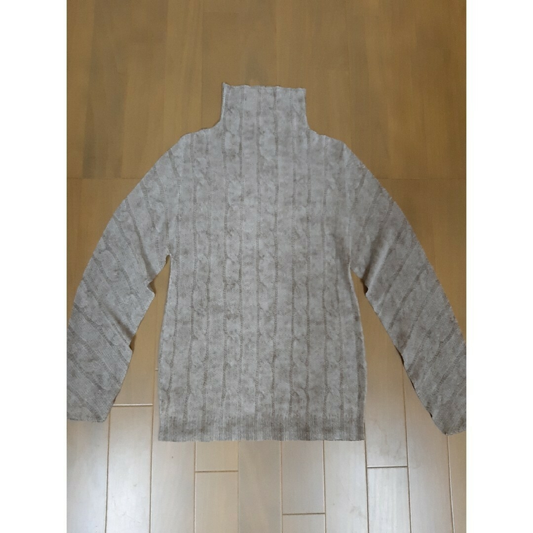 PLEATS PLEASE ISSEY MIYAKE ケーブル 総柄 ハイネック Tシャツ PLEATS PLEASE ISSEY MIYAKE ケーブル 総柄 ハイネック Tシャツ