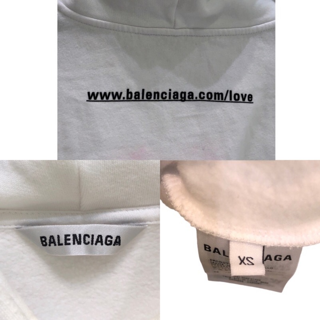 Balenciaga - バレンシアガ BALENCIAGA I LOVE U ダメージ加工コットン