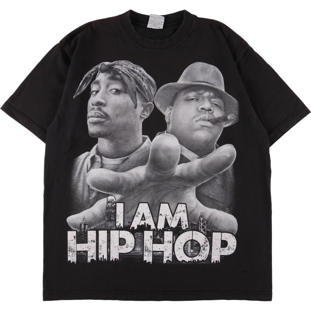 SHAKA WEAR THE NOTORIUS B.I.G. ノートリアスビッグ 2PAC トゥーパック 両面プリント ラップTシャツ ラップT メンズXL /eaa358070