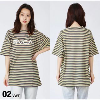 ルーカ(RVCA)のルーカ レディース 半袖 Tシャツ BB043-237 VWT(Tシャツ(半袖/袖なし))