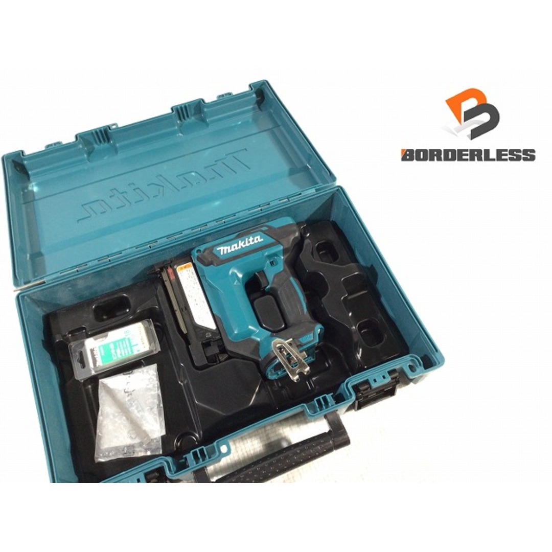 Makita ☆中古品☆makita マキタ 18V 充電式ピンタッカ PT353DZK 本体+ケース 75325の通販 by  工具販売専門店Borderless(ラクマ店)｜マキタならラクマ