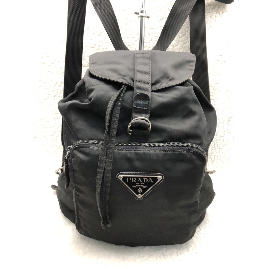 PRADAプラダ ナイロンリュック バックパック 白タグ25 | フリマアプリ ラクマ