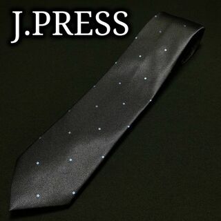 ジェイプレス(J.PRESS)のジェイプレス ドット ネイビー ネクタイ ナロータイ A106-W15(ネクタイ)