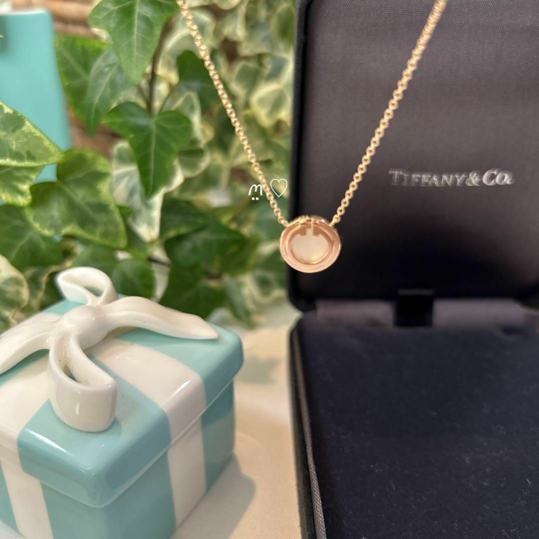 Tiffany & Co. - ティファニーT マザーオブパール サークルペンダント