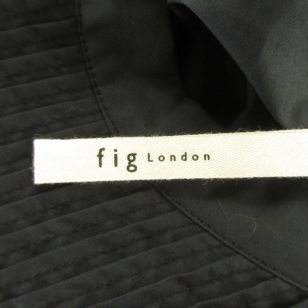 fig London(フィグロンドン)のフィグロンドン fig London ピンタック ワンピース チュニック 黒 F レディースのワンピース(その他)の商品写真