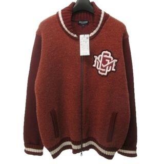 マックレガー(McGREGOR)のマックレガー 22AW タグ付 ニット アワードジャケット ロゴ ワッペン M(スタジャン)