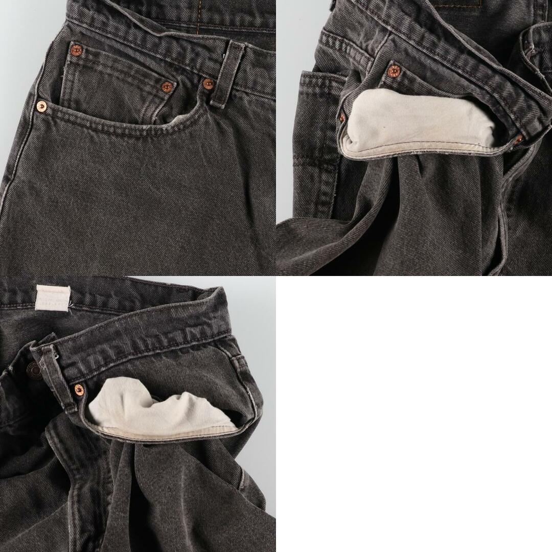 Levi's 550 RELAXED FIT ブラックデニム ジーンズ
