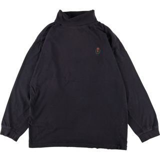 ラルフローレン(Ralph Lauren)の古着 ラルフローレン Ralph Lauren CHAPS チャップス タートルネック ロングTシャツ ロンT メンズL /eaa358585(Tシャツ/カットソー(半袖/袖なし))